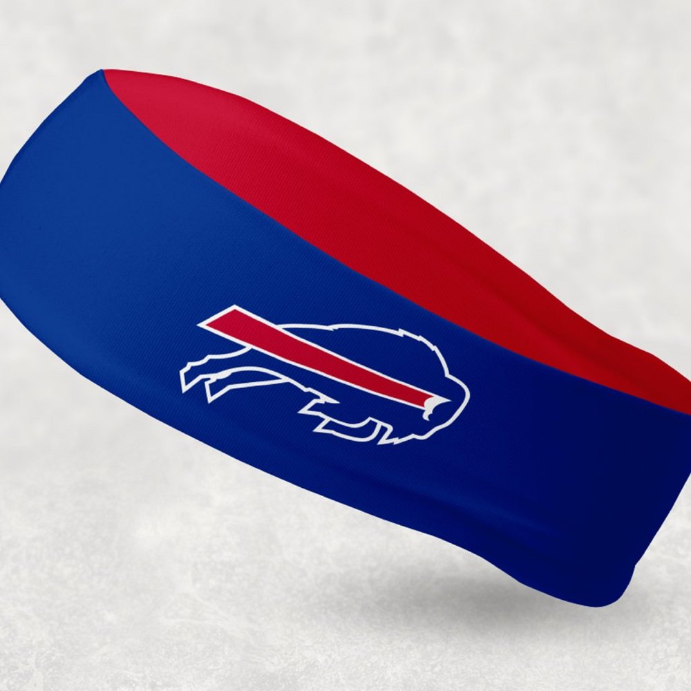 2 Pack - NEW - Reversible Buffalo Bills Headband
